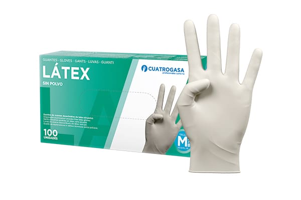 Guantes Látex Sin Polvo (100u.)