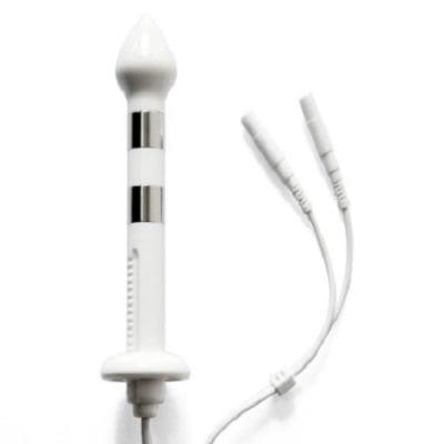 Sonda Anal 2 Anillos con Regulador 2mm Azul